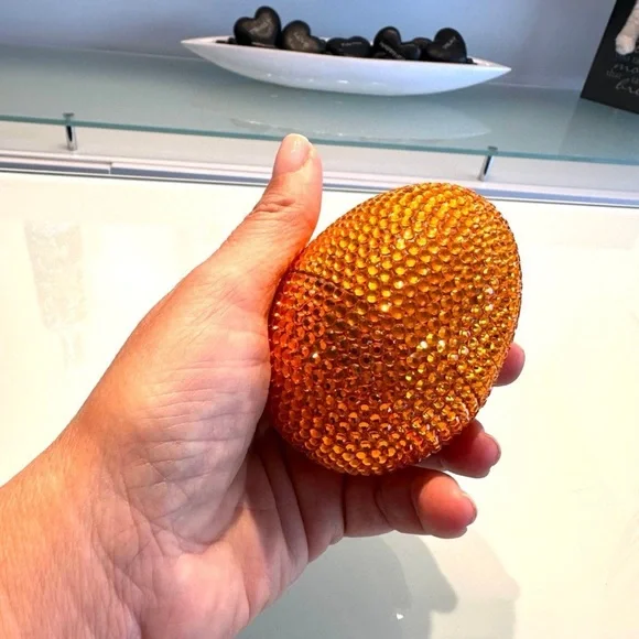 Swarovski Crystal custom Easter Egg basket centerpiece home decor - Picture 8 of 11